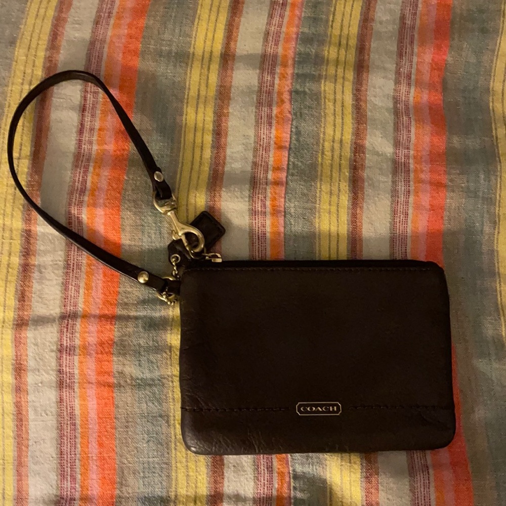 Coach wristlet